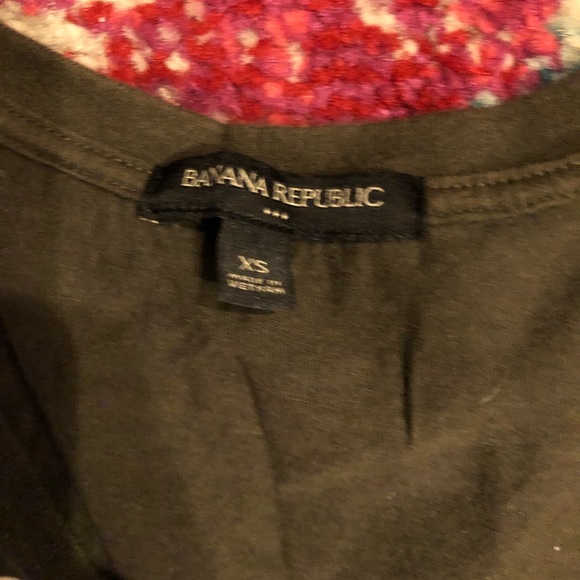 Banana Republic Striped Casual Cotton Sleeveless Dress - Picture 3 of 3